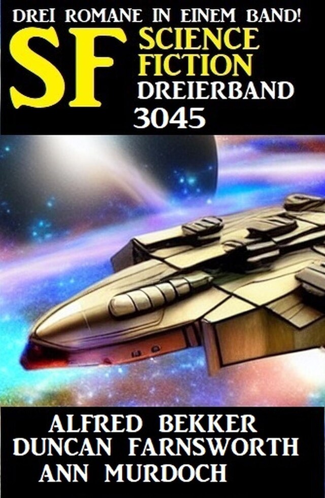 Buchcover für Science Fiction Dreierband 3045