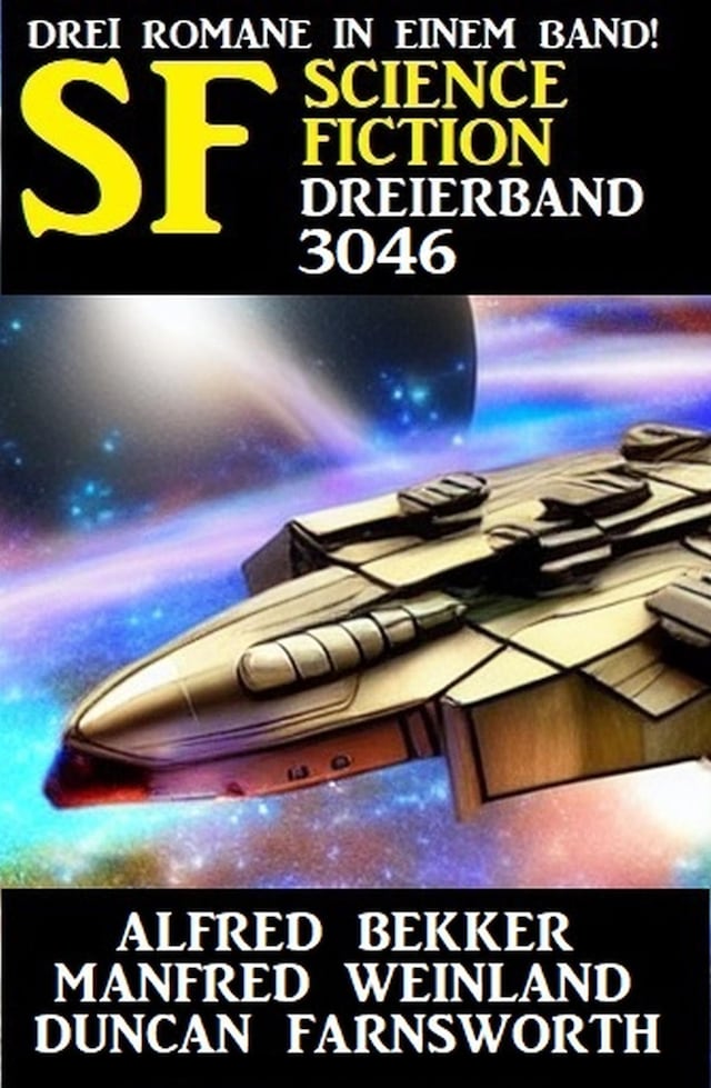Okładka książki dla Science Fiction Dreierband 3046