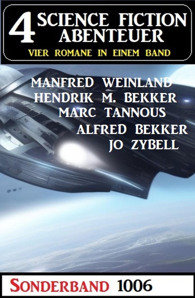 Buchcover für 4 Science Fiction Abenteuer Sonderband 1006