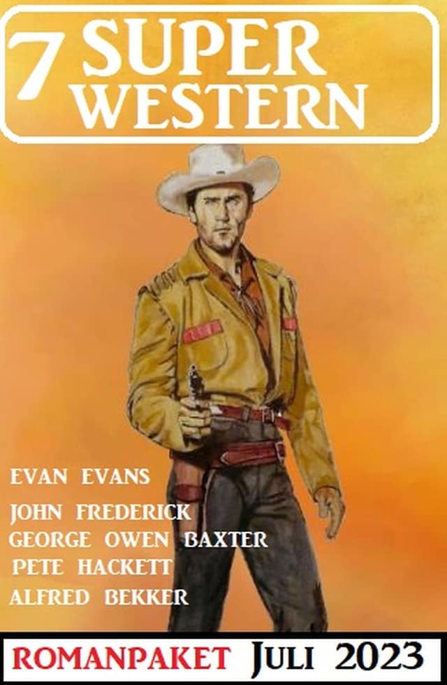 Buchcover für 7 Super Western Juli 2023