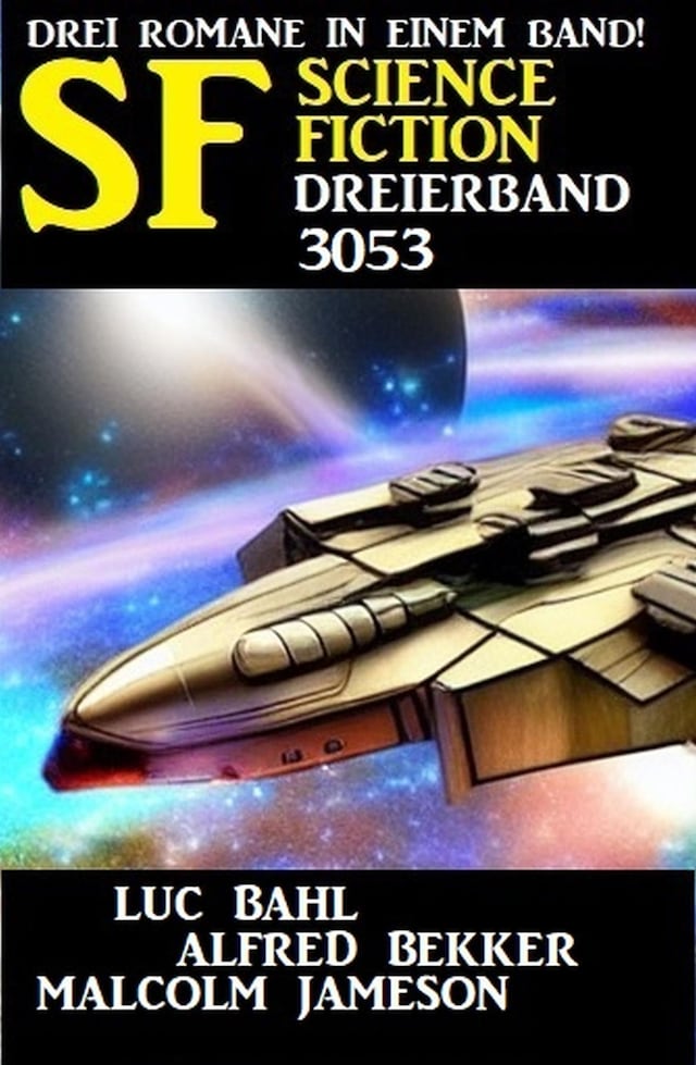 Kirjankansi teokselle Science Fiction Dreierband 3053