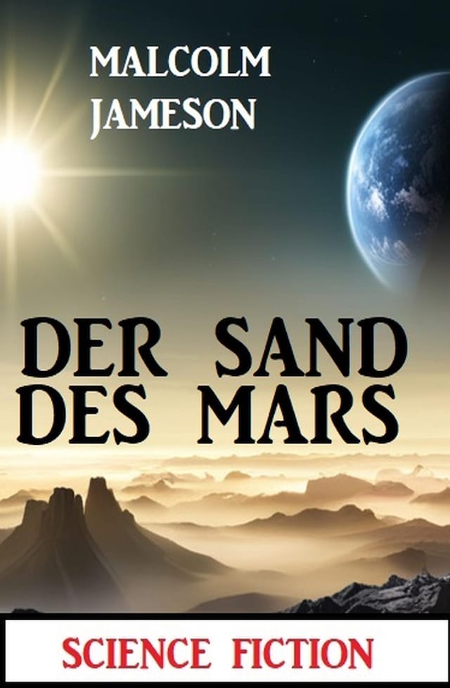 Kirjankansi teokselle Der Sand des Mars: Science Fiction