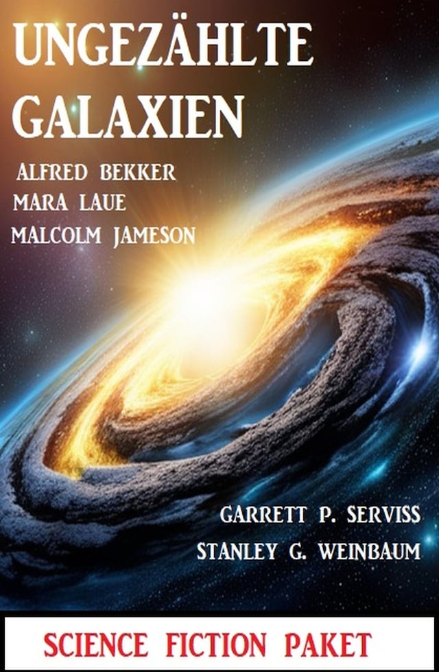 Boekomslag van Ungezählte Galaxien: Science Fiction Paket