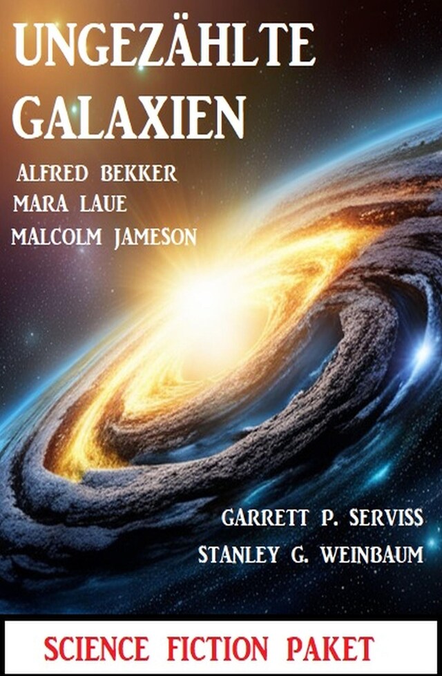 Buchcover für Ungezählte Galaxien: Science Fiction Paket