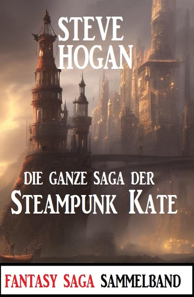 Book cover for Die ganze Saga der Steampunk Kate: Sammelband