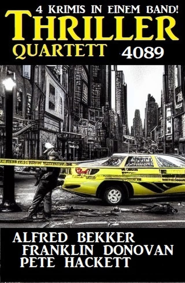 Buchcover für Thriller Quartett 4089