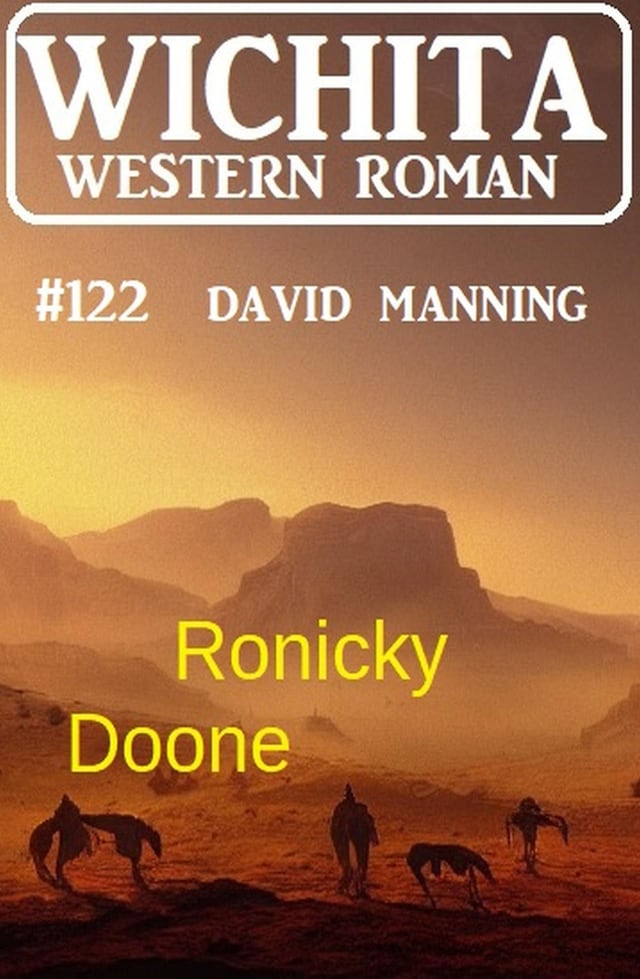 Book cover for Ronicky Doone: Wichita Western Roman 122