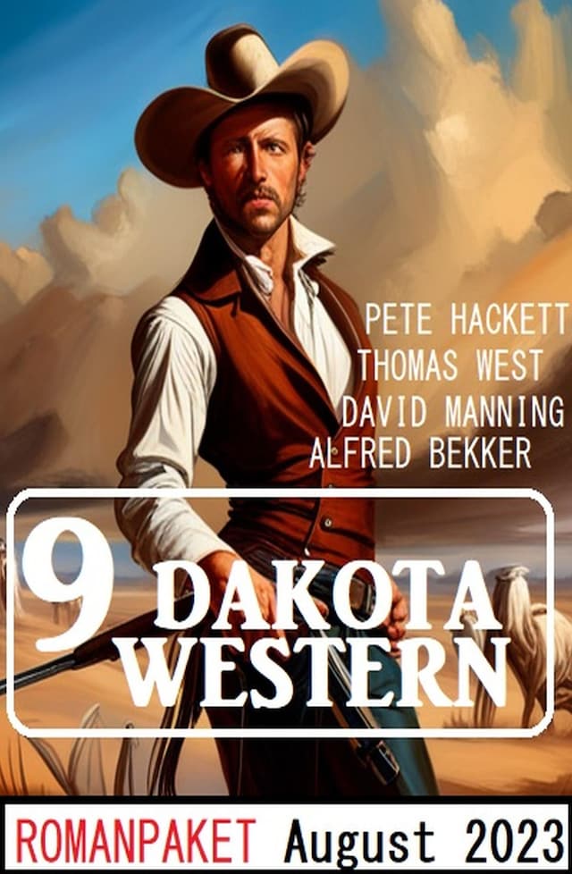 Couverture de livre pour 9 Dakota Western August 2023