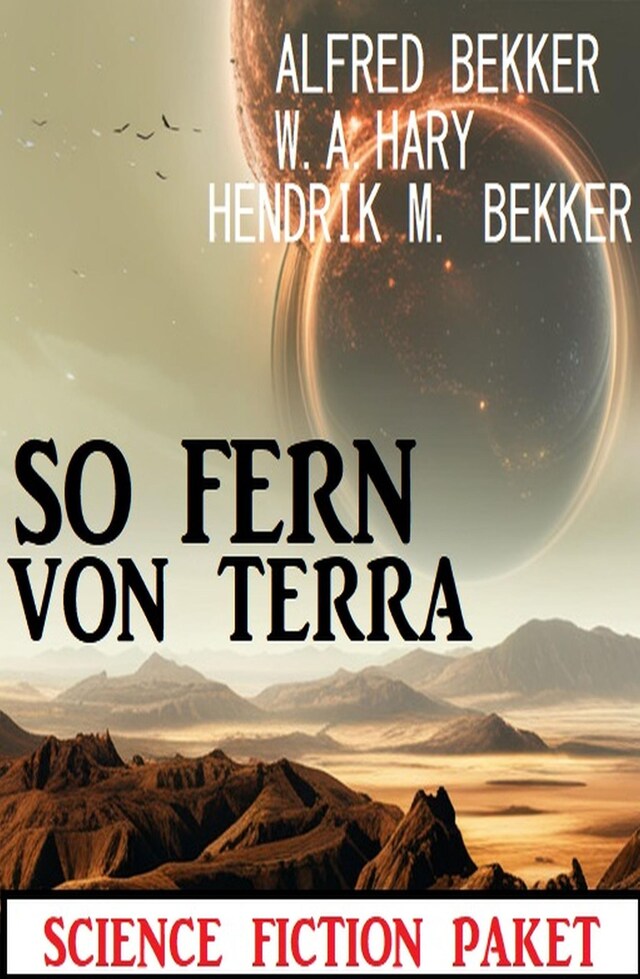 Kirjankansi teokselle So fern von Terra: Science Fiction Paket