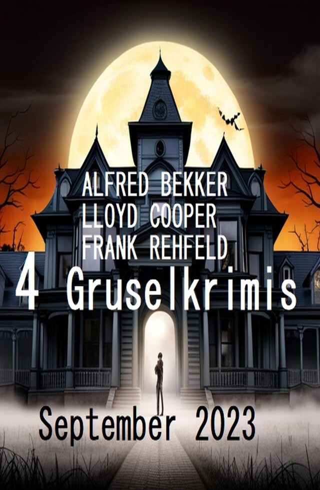 Couverture de livre pour 4 Gruselkrimis September 2023