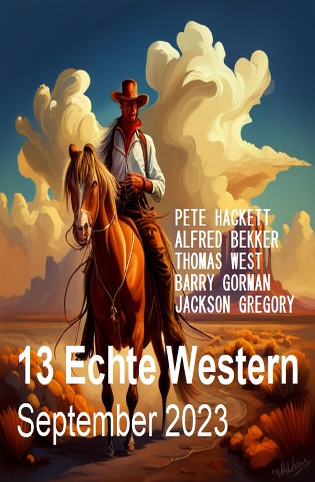 Book cover for 13 Echte Western September 2023