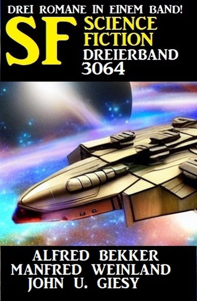 Buchcover für Science Fiction Dreierband 3064