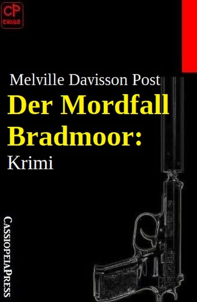 Boekomslag van Der Mordfall Bradmoor: Krimi