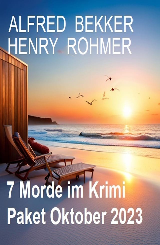 Book cover for 7 Morde im Krimi Paket Oktober 2023