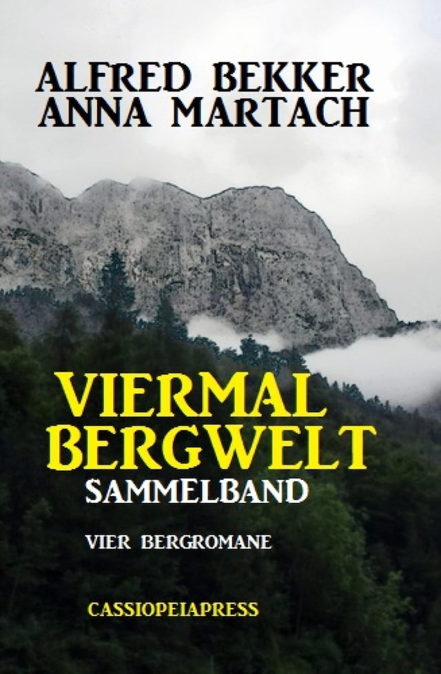 Boekomslag van Viermal Bergwelt: Sammelband