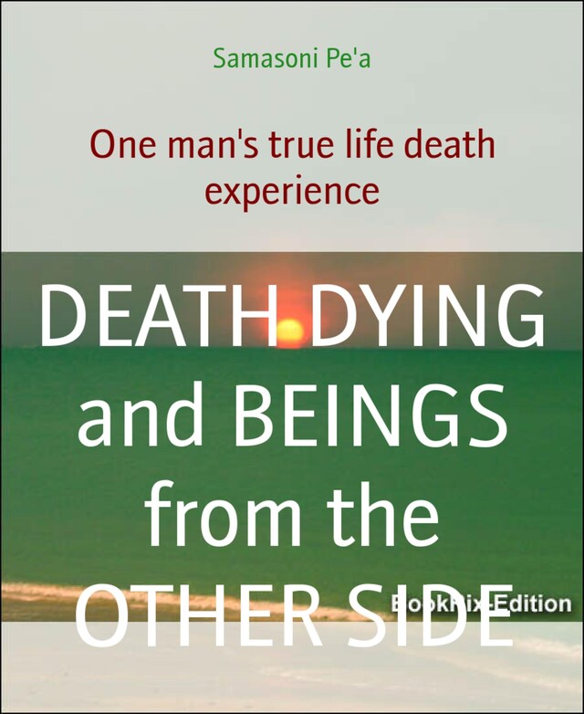 Book cover for DEATH DYING and BEINGS from the OTHER SIDE