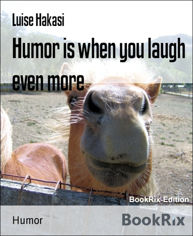 Buchcover für Humor is when you laugh even more