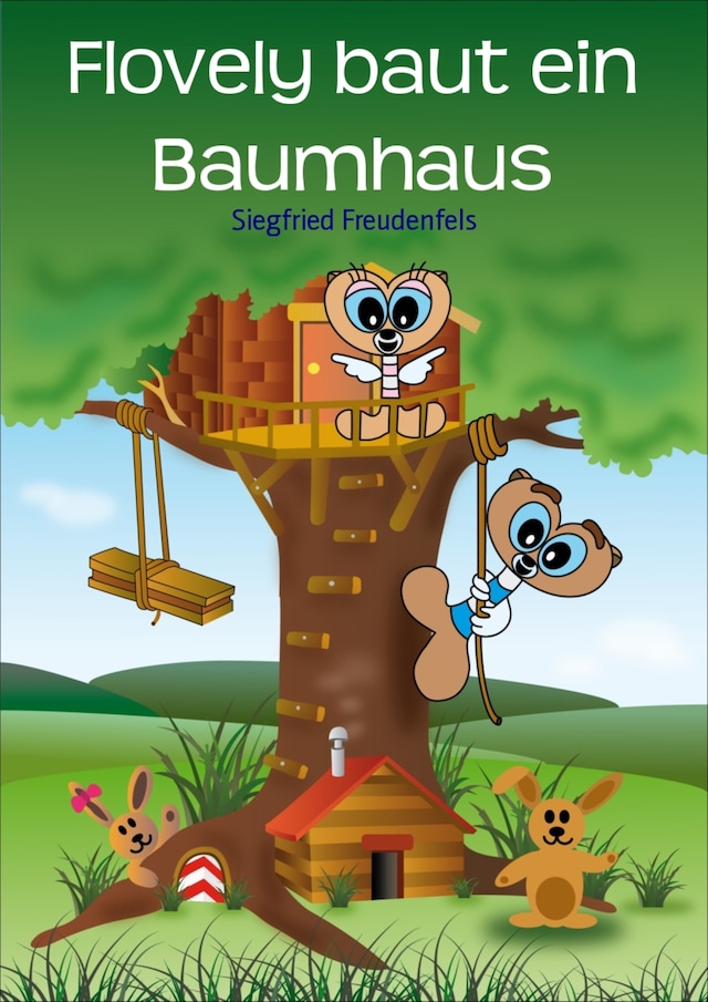 Buchcover für Flovely baut ein Baumhaus