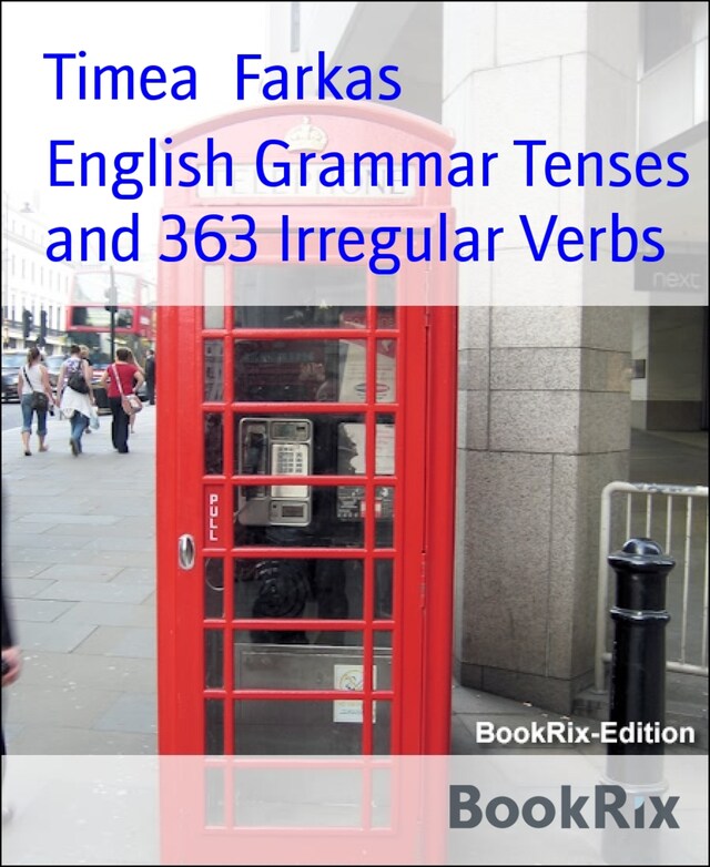 Book cover for English Grammar Tenses and 363 Irregular Verbs