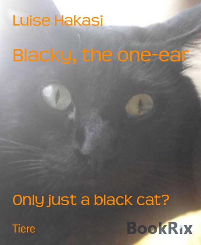 Book cover for Blacky, the one-ear