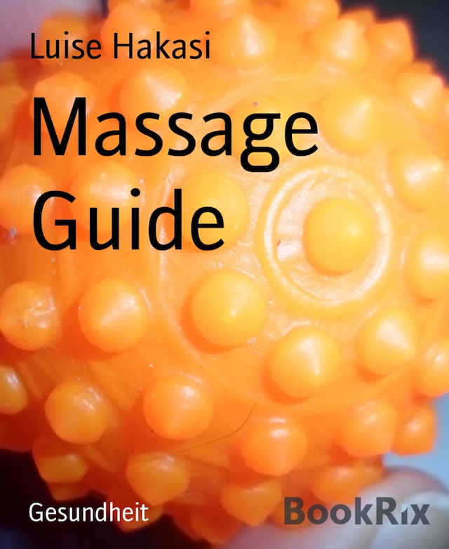 Buchcover für Massage Guide