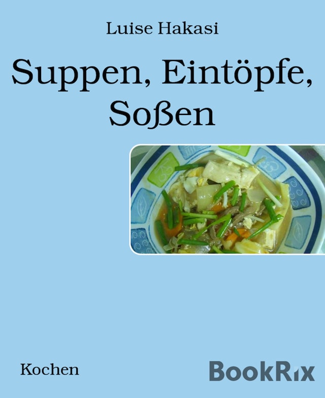 Buchcover für Suppen, Eintöpfe, Soßen