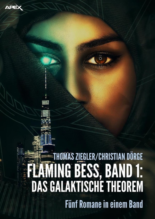Book cover for FLAMING BESS, Band 1: DAS GALAKTISCHE THEOREM