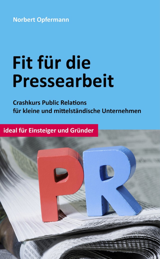 Okładka książki dla Fit für die Pressearbeit