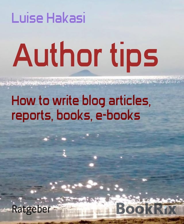 Boekomslag van Author tips