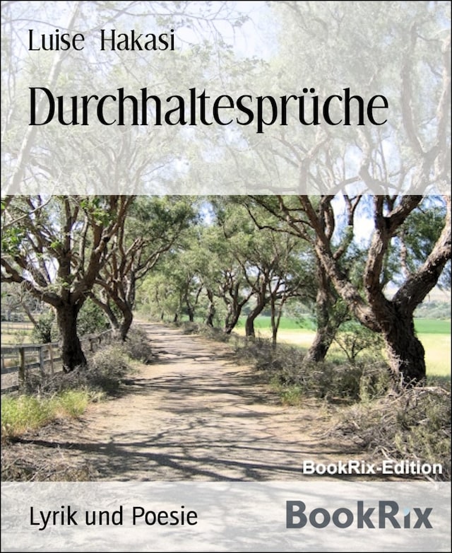 Kirjankansi teokselle Durchhaltesprüche