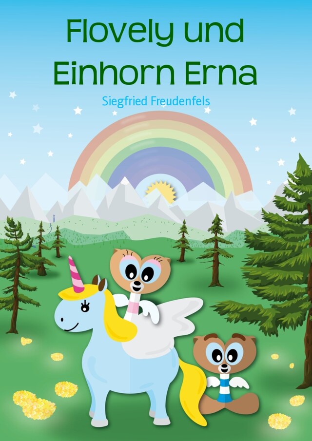 Buchcover für Flovely und Einhorn Erna