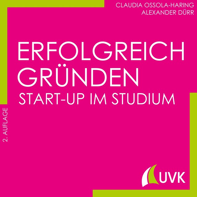 Book cover for Erfolgreich gründen - Start-up im Studium