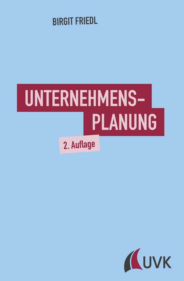 Copertina del libro per Unternehmensplanung