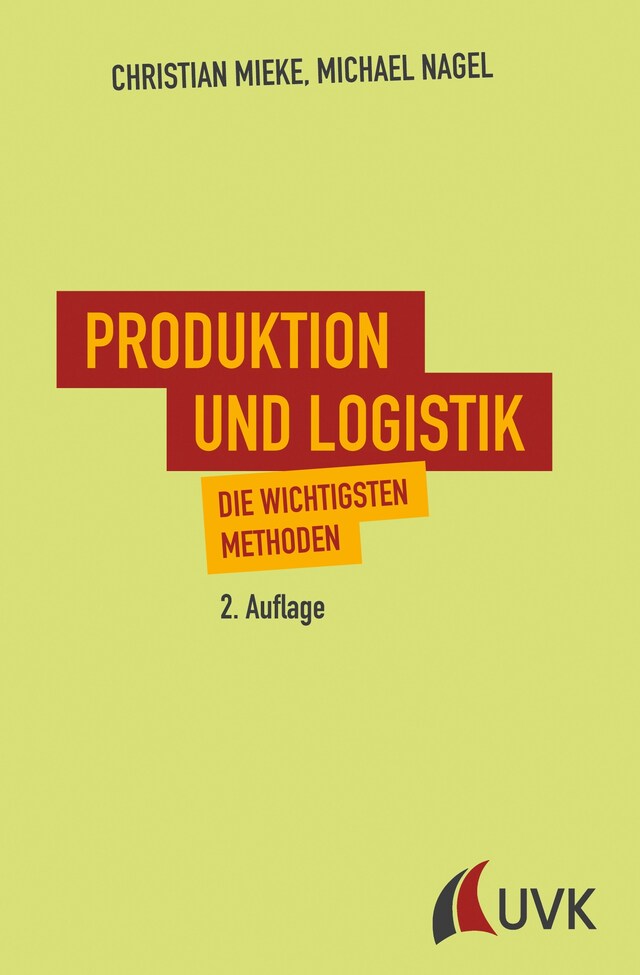 Kirjankansi teokselle Produktion und Logistik