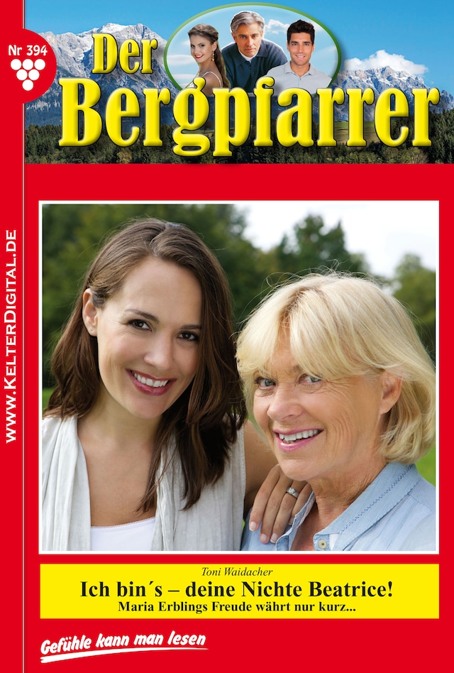 Kirjankansi teokselle Der Bergpfarrer 394 – Heimatroman