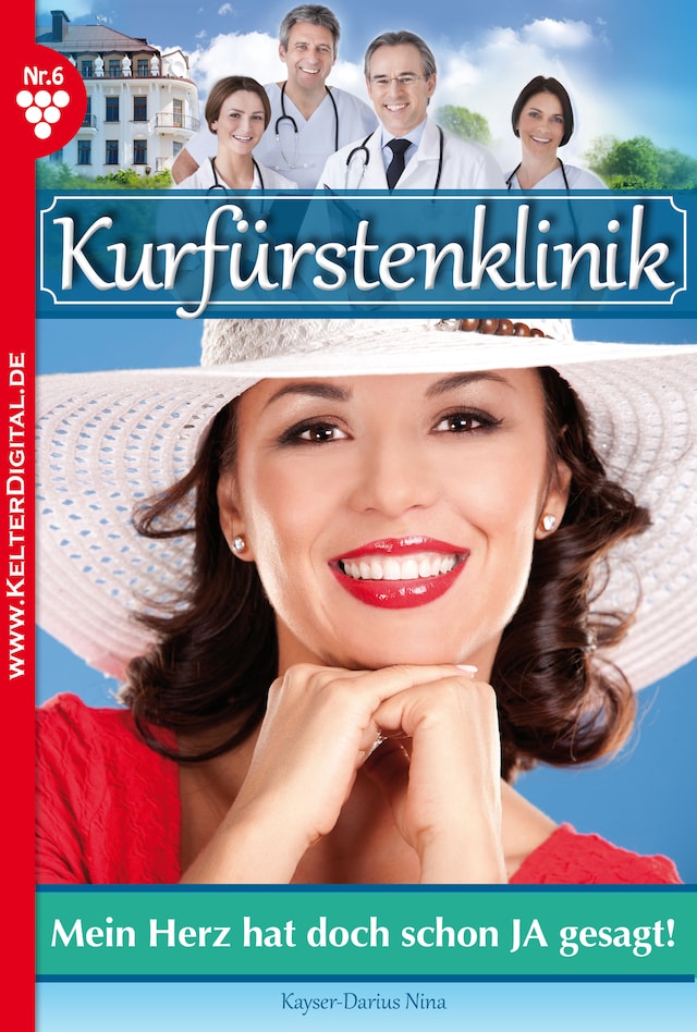 Buchcover für Kurfürstenklinik 6 – Arztroman