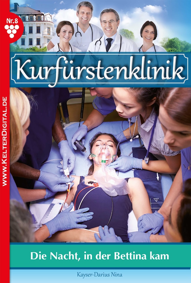 Buchcover für Kurfürstenklinik 8 – Arztroman