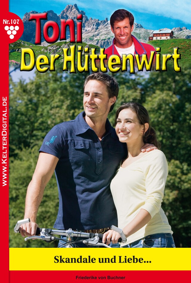 Buchcover für Toni der Hüttenwirt 107 – Heimatroman