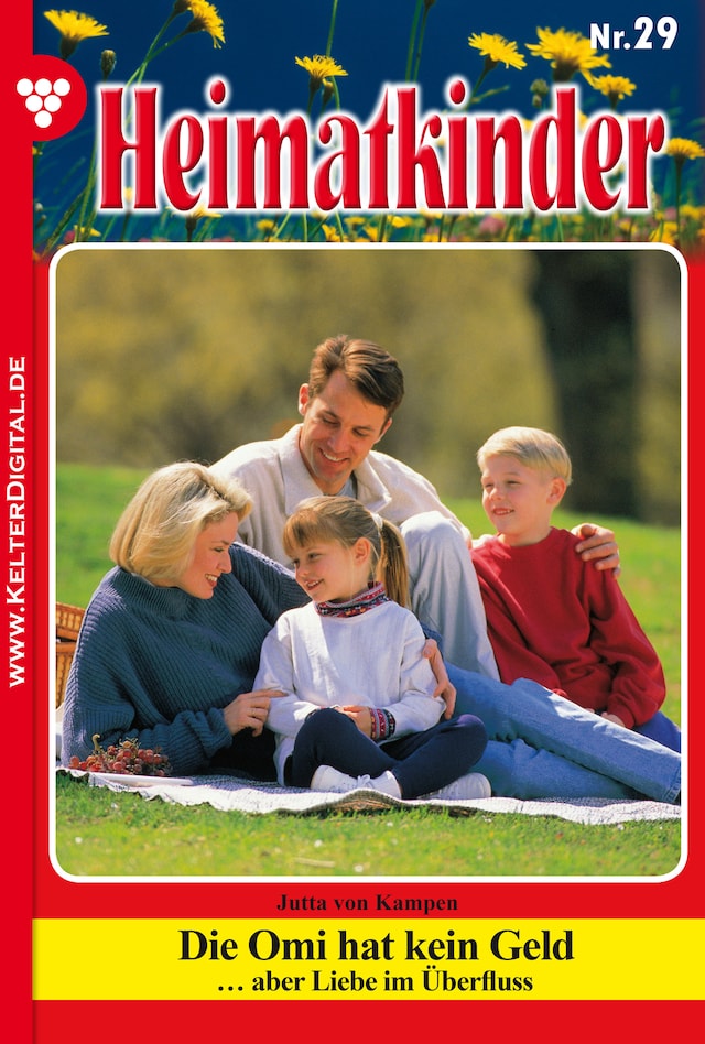 Kirjankansi teokselle Heimatkinder 29 – Heimatroman
