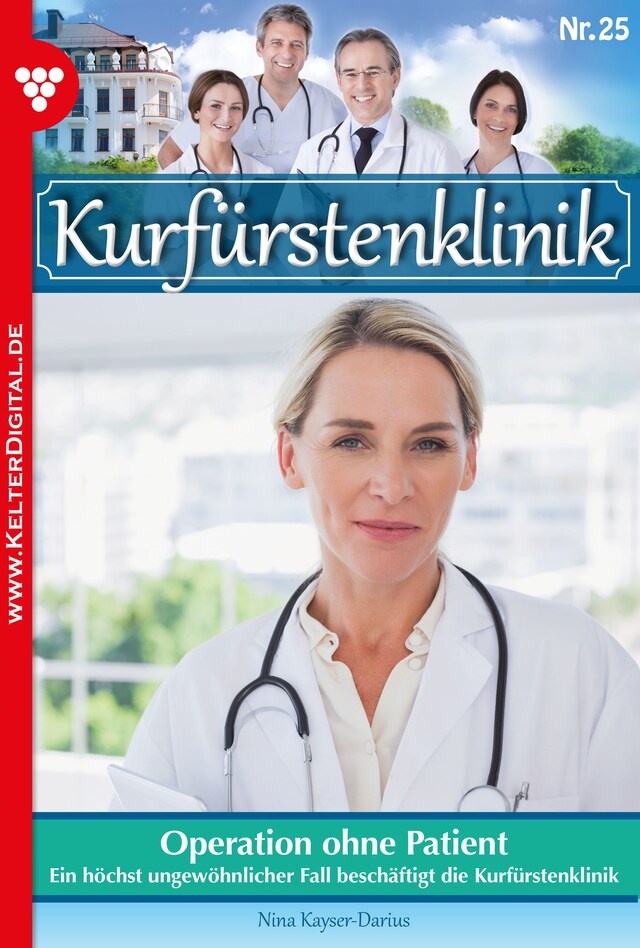 Buchcover für Kurfürstenklinik 25 – Arztroman