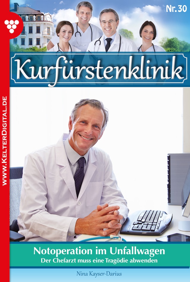 Kirjankansi teokselle Kurfürstenklinik 30 – Arztroman