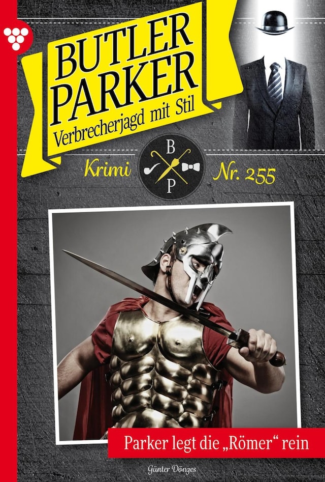 Buchcover für Parker legt die "Römer" rein