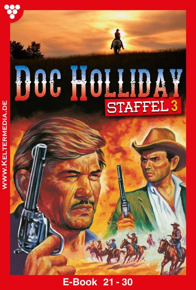 Boekomslag van Doc Holliday Staffel 3 – Western