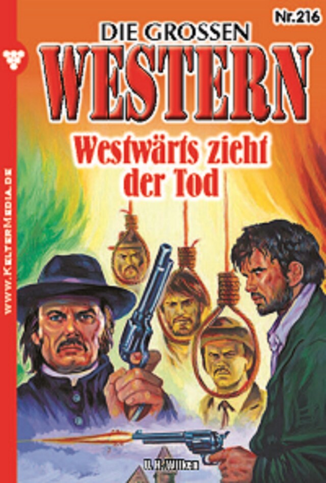 Book cover for Westwärts zieht der Tod