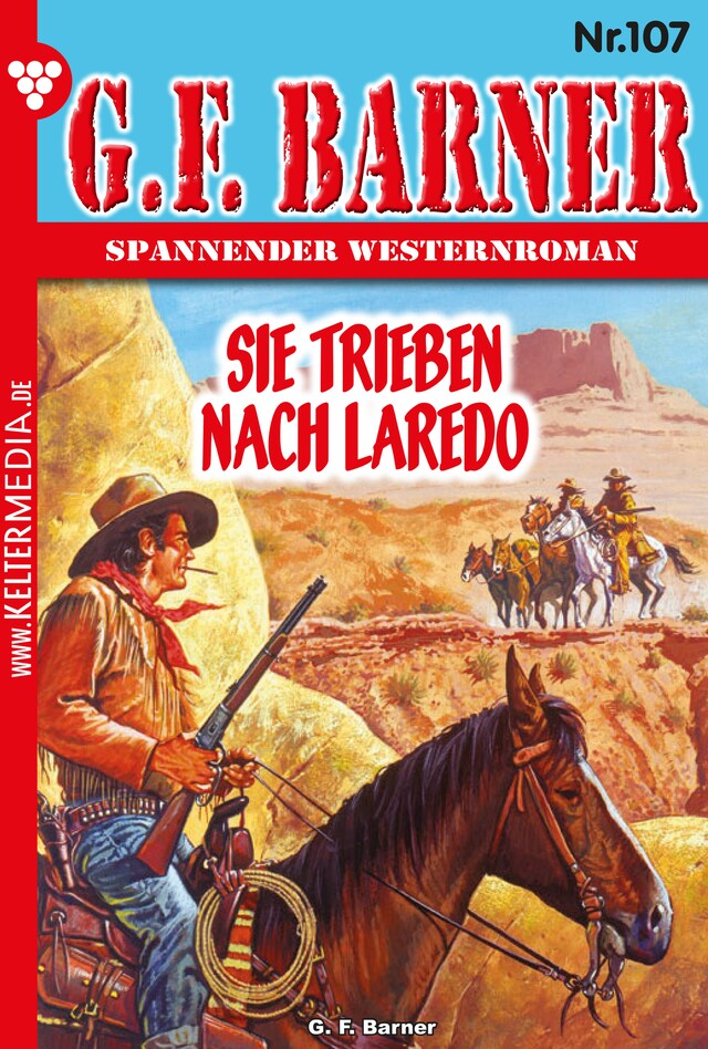 Buchcover für Sie trieben nach Laredo