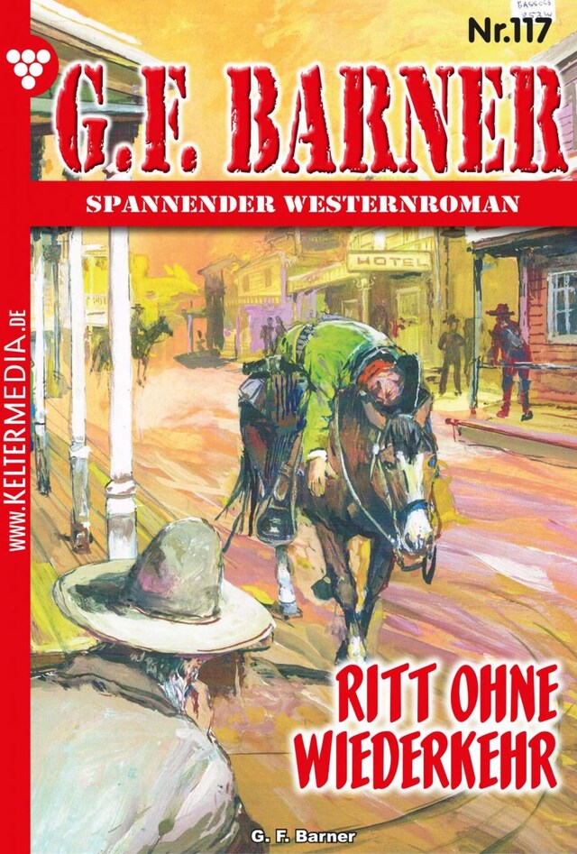 Portada de libro para Ritt ohne Wiederkehr