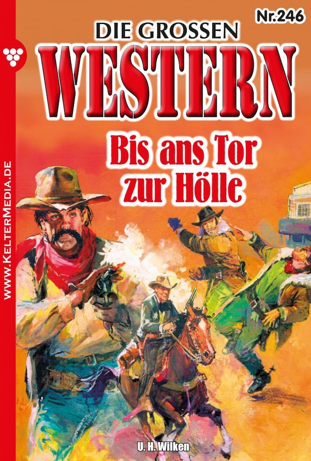 Buchcover für Bis ans Tor zur Hölle