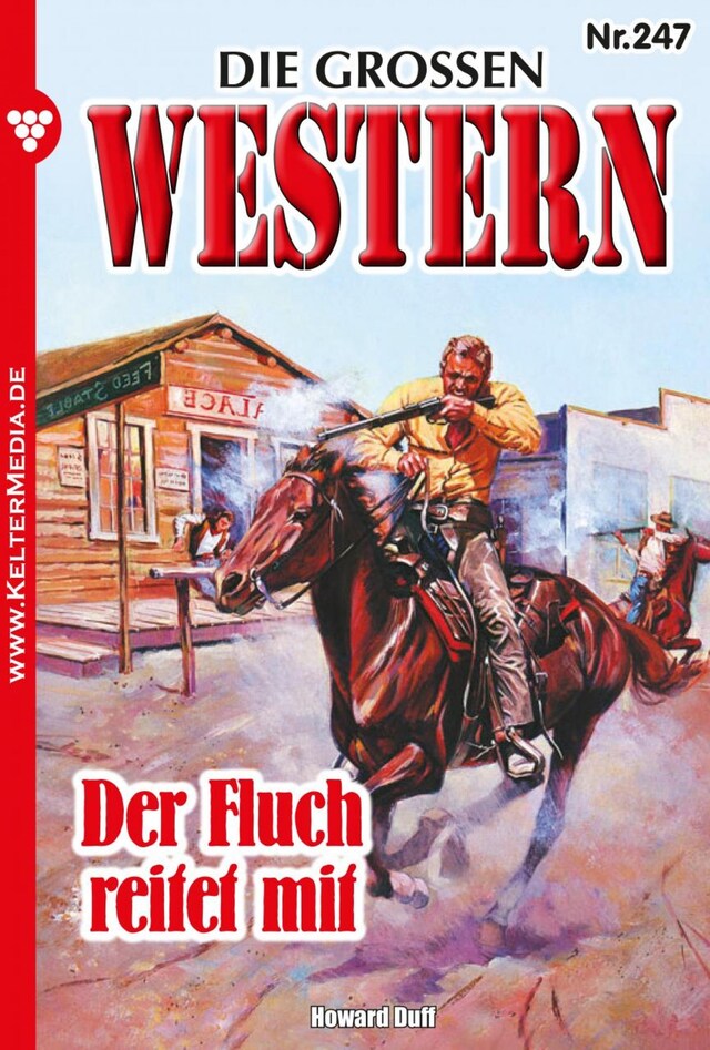 Book cover for Der Fluch reitet mit