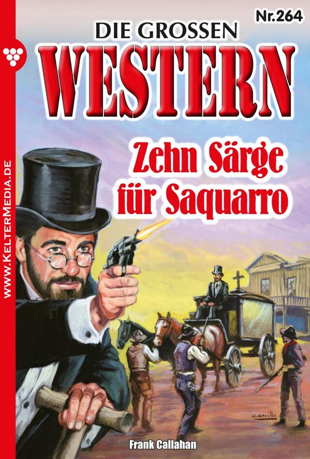 Portada de libro para Zehn Särge für Saquarro