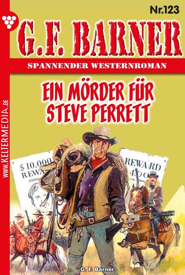 Copertina del libro per Ein Mörder für Steve Perrett